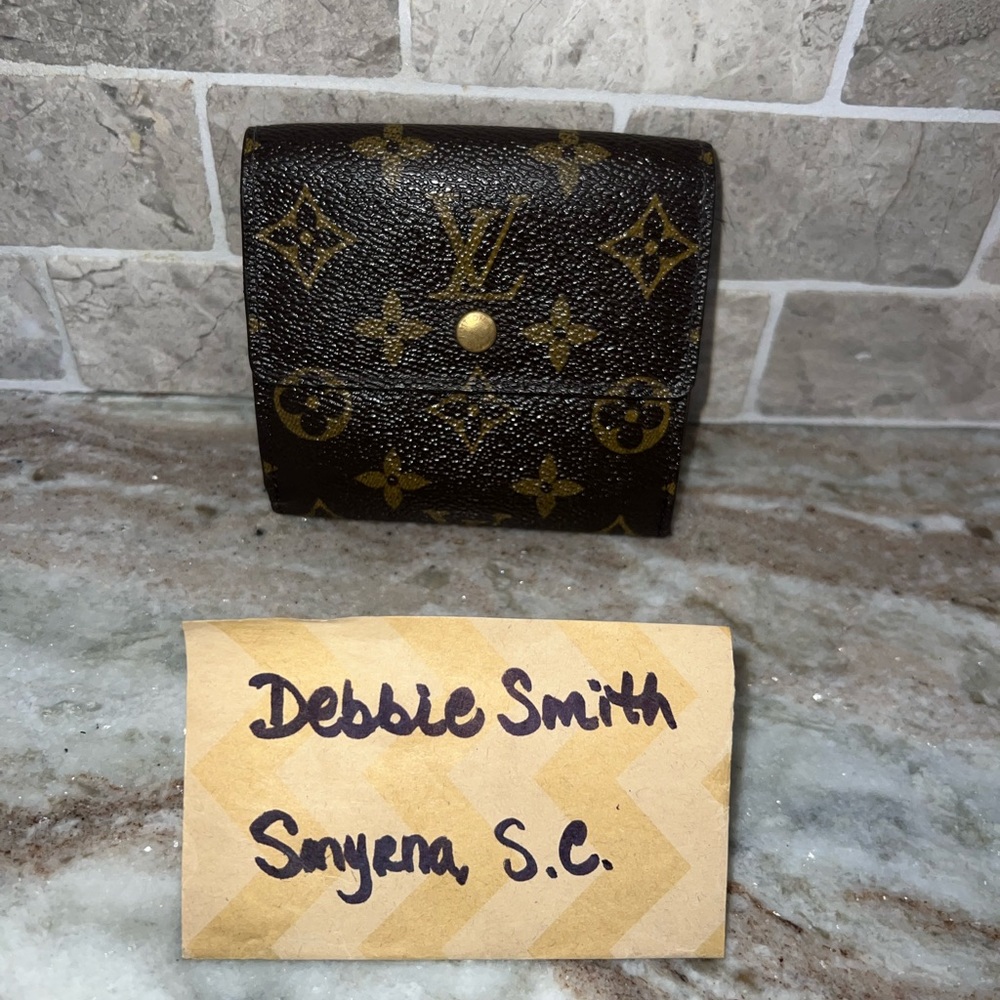 LV Authentic Elise Monogram Wallet